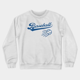 Classic Baseball Design Crewneck Sweatshirt